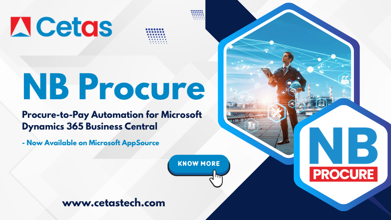 NB Procure: Procure-to-Pay Automation for Microsoft Dynamics 365 Business Central – Now Available on Microsoft AppSource