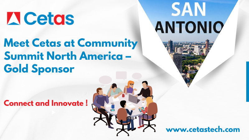 Meet Cetas at Community Summit North America – Gold Sponsor