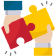 easy to integrate icon