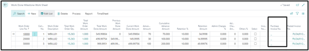 Finalization of Progressive Billing and Initiation of Payment