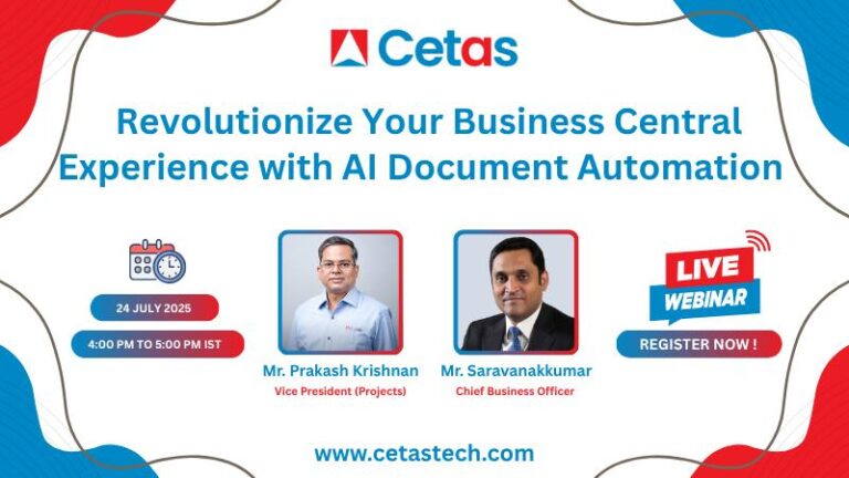 Revolutionize Your Dynamics 365 Business Central Experience with AI Document Automation